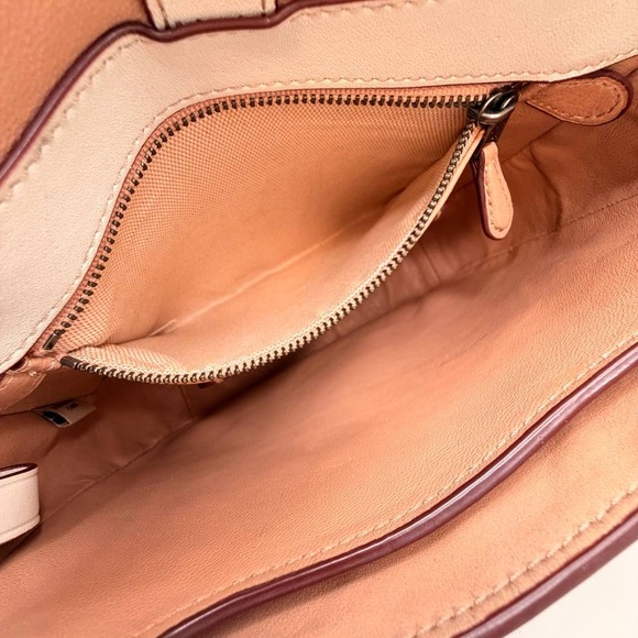 🤍 Bone Coach Glovetanned Leather Saddle Bag – Limited Edition - Picture 10 of 16